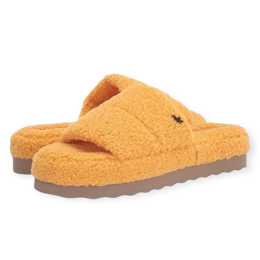 Koolaburra Sherpa Slide Slippers in Amber